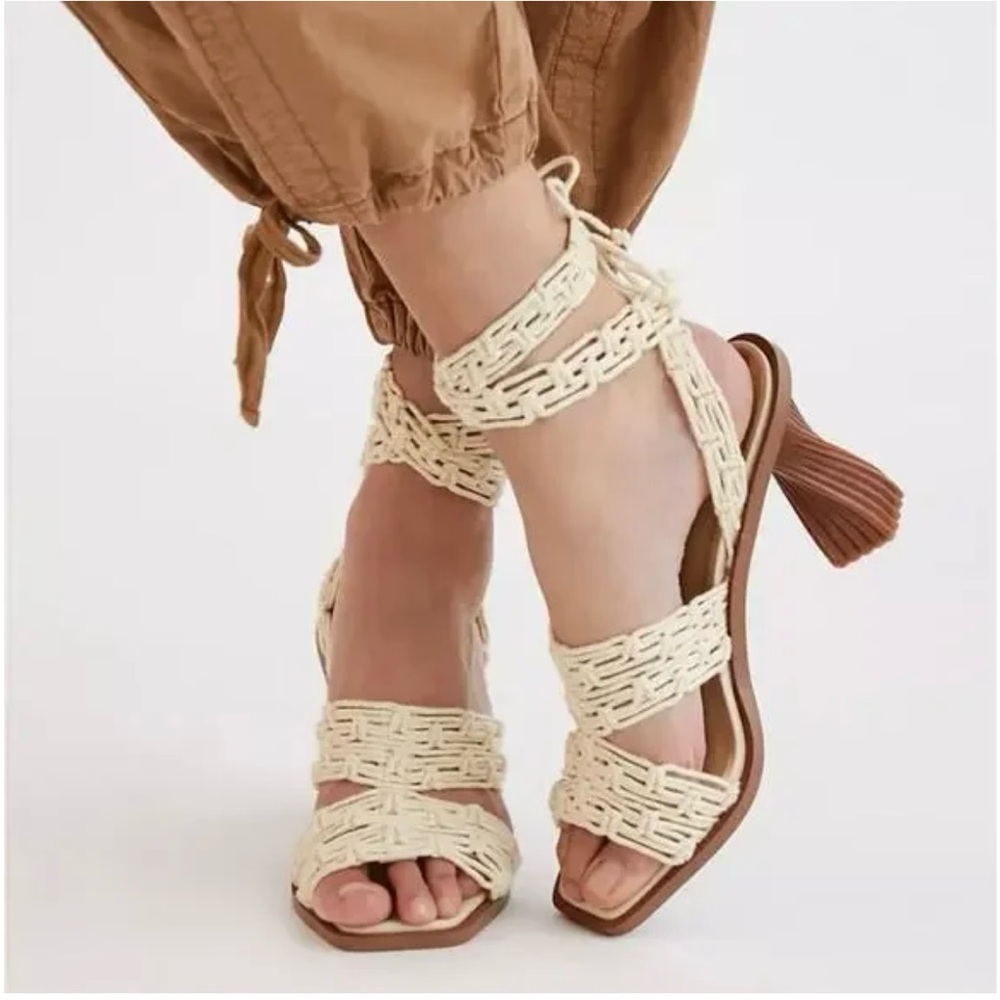 NWT Sam Edelman Natural Harleigh Heels